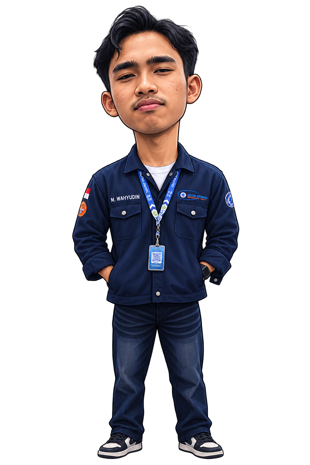 Seragam Navy (Cowok)